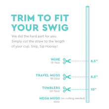 Load image into Gallery viewer, Swig Mardi Gras Straw Topper Set