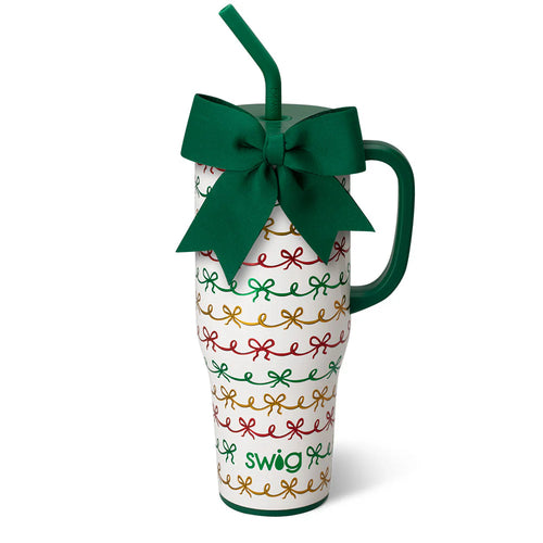 Swig Christmas Bows Mug 40oz