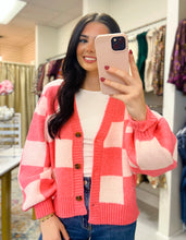 Load image into Gallery viewer, Cozy Checkmate Cardigan